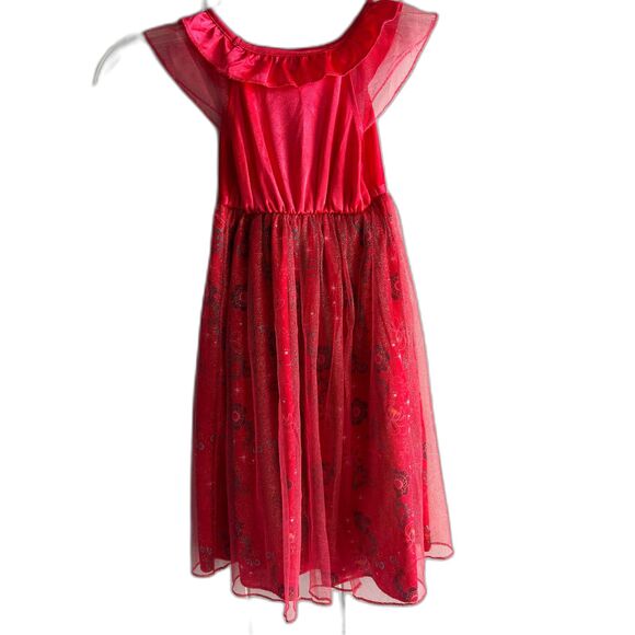 Disney 3T Flame Resistant Princess ELENA Of AVALOR Red Holiday Nightgown #F - Picture 3 of 9